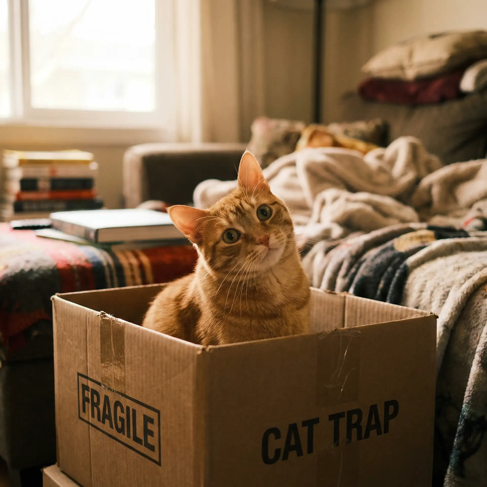 橘猫躲在纸箱里 - 美国式禁忌电影在线观看免费观看